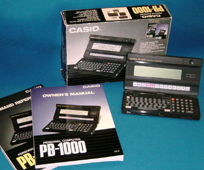 Casio PB-1000 Pocket Computer (system 2)