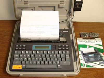 Casiowriter CW-10