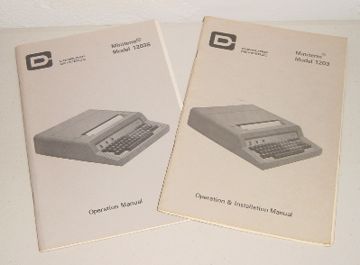 Computer Devices Miniterm Manual