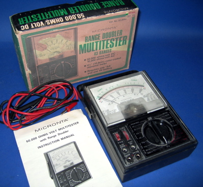 Micronta Multitester Model 22-204A