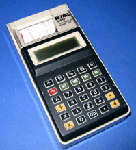 Royal 4 HPD thermal printing calculator