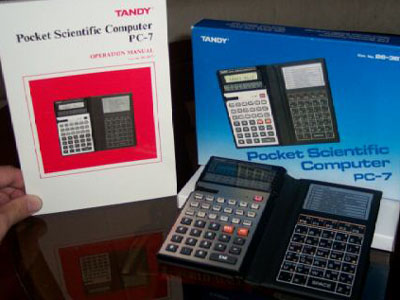 Tandy PC-7 Pocket Scientific Computer