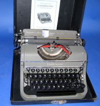 Underwood Champion Typewriter