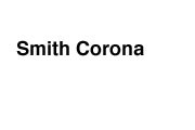 Smith Corona